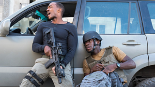 Anthony Mackie Fights a Robot in an Exclusive Clip from Netflix’s <i>Outside the Wire</i>